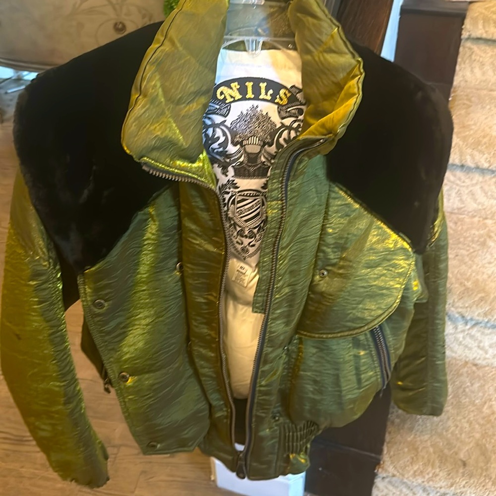 Nils ski wear zip up puffer jacket
